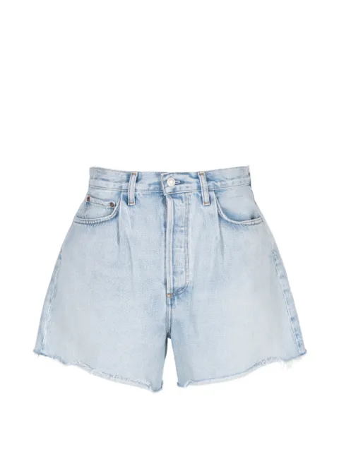 AGOLDE Rhoda frayed shorts