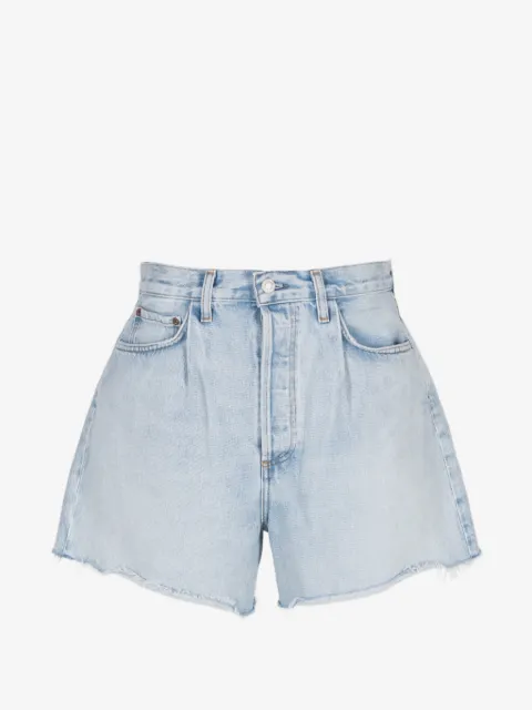 AGOLDE Rhoda frayed shorts