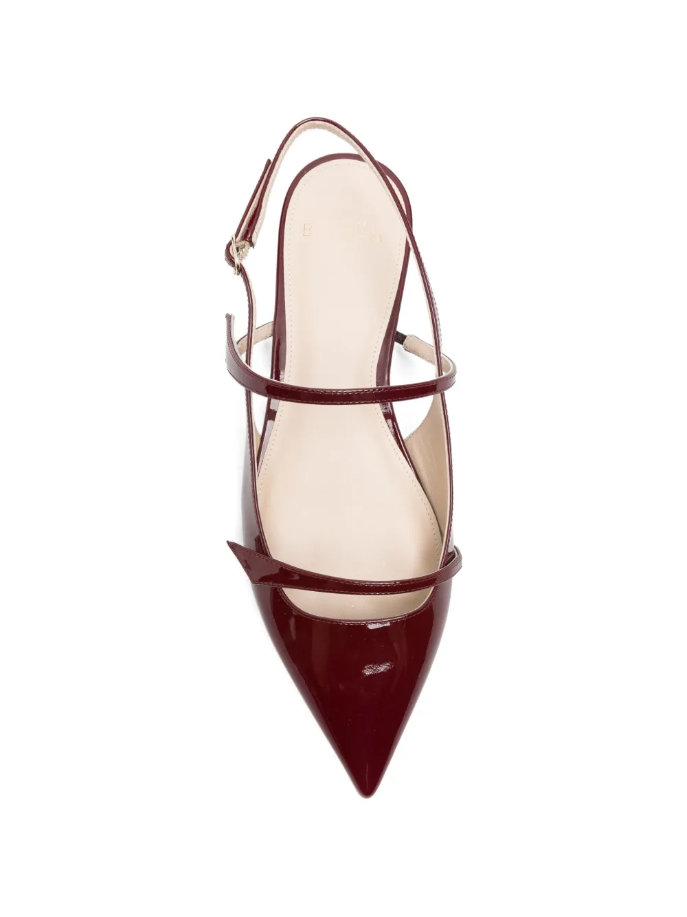 Alexandre Birman pointed-toe slingback pumps Rood
