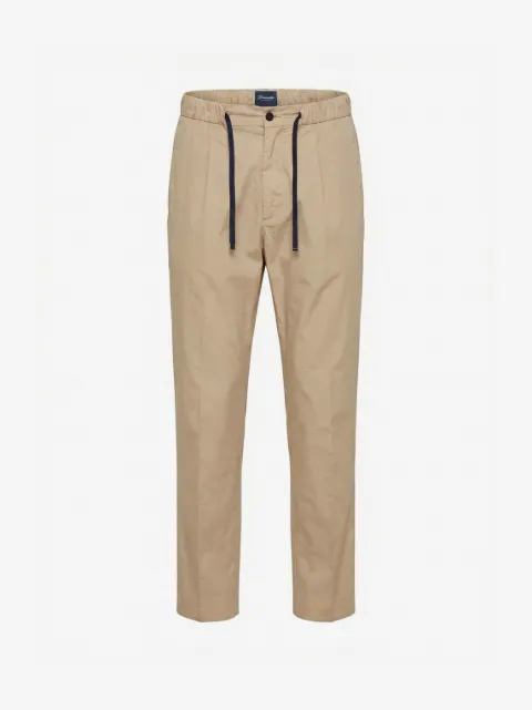 Drumohr drawstring pleated trousers