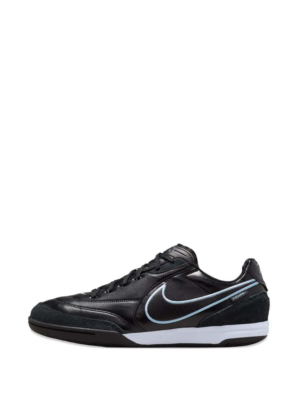 Nike Tiempo Streetgato lace-up leathersneakers Zwart