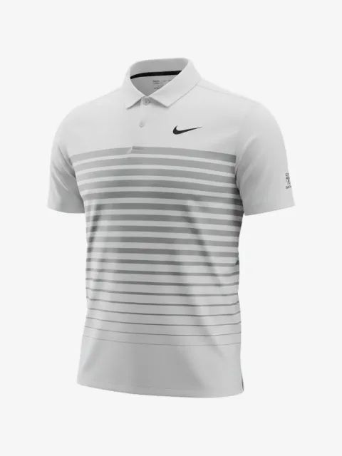 Nike East Lake striped polo shirt