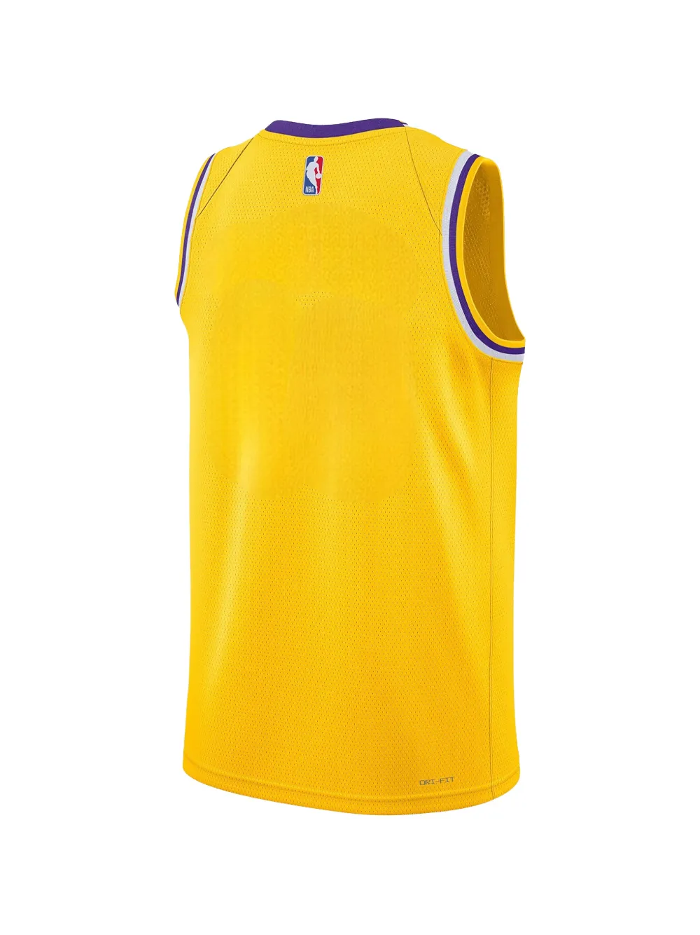 Nike NBA LA Lakers Swingman jersey Geel