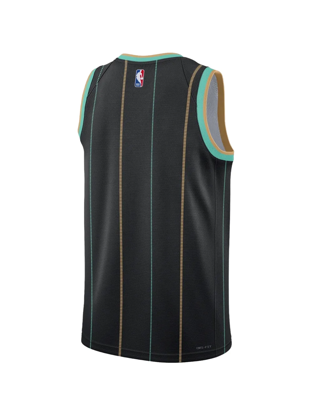 Nike Swingman jersey met krijtstreep Zwart