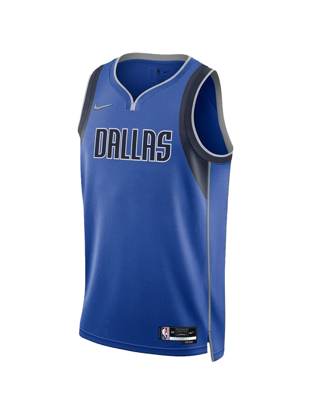 Nike Mavericks Diamond Icon Edition jersey Blauw