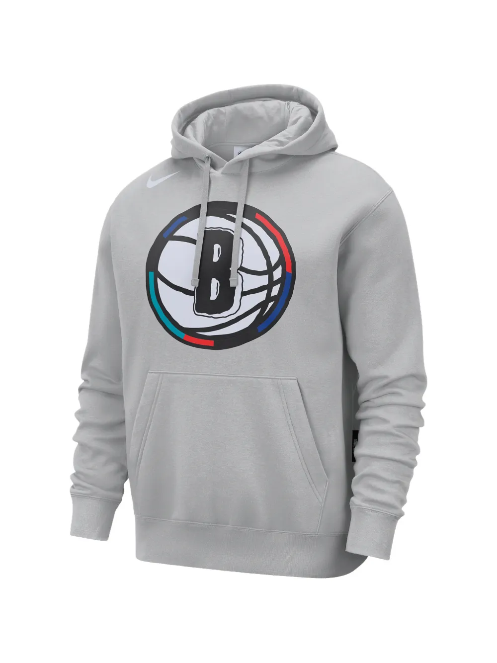 Nike x NBA Brooklyn Nets jersey "Grey" hoodie