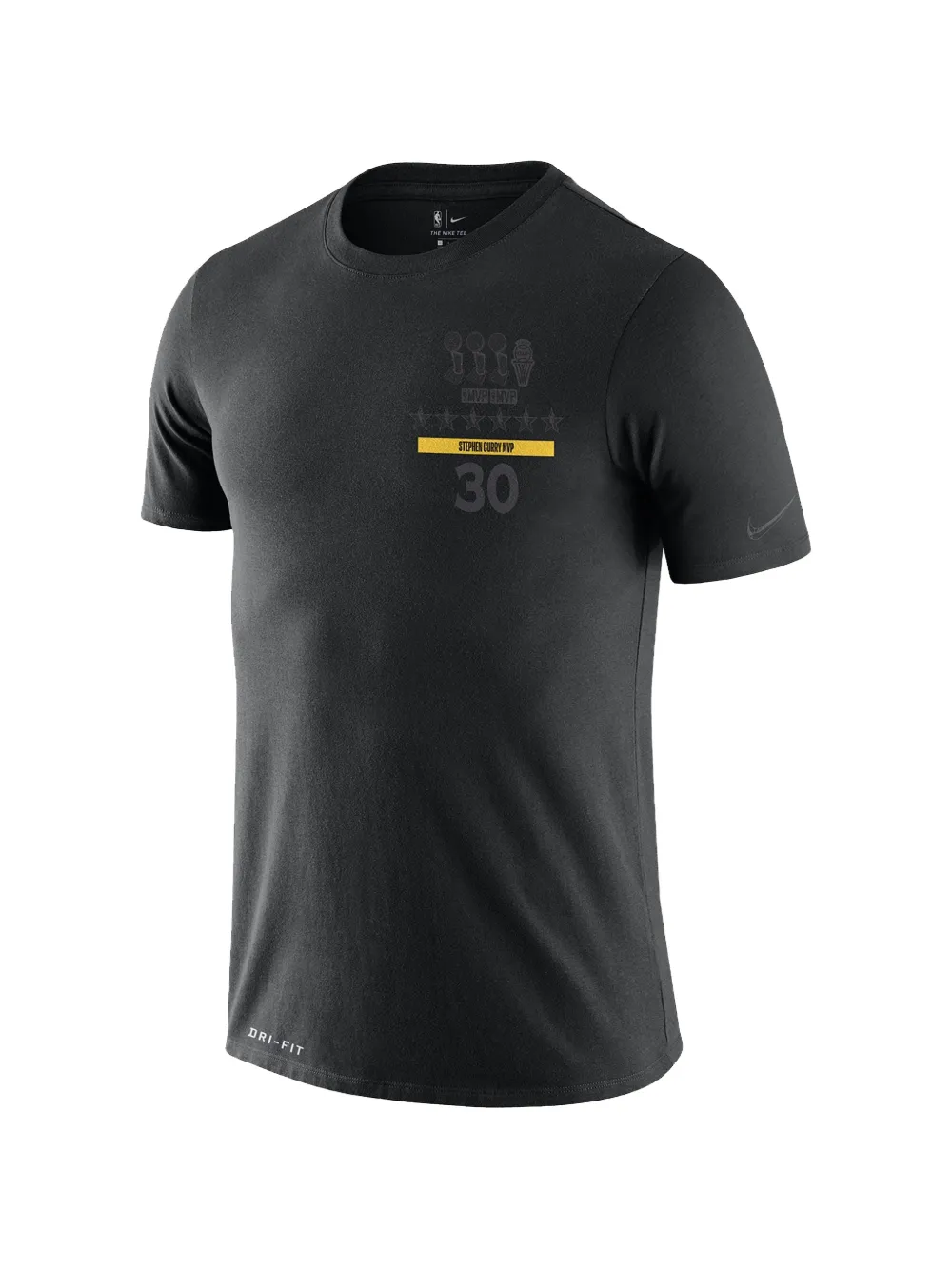 Nike Golden State Warriors Curry T-shirt - Schwarz