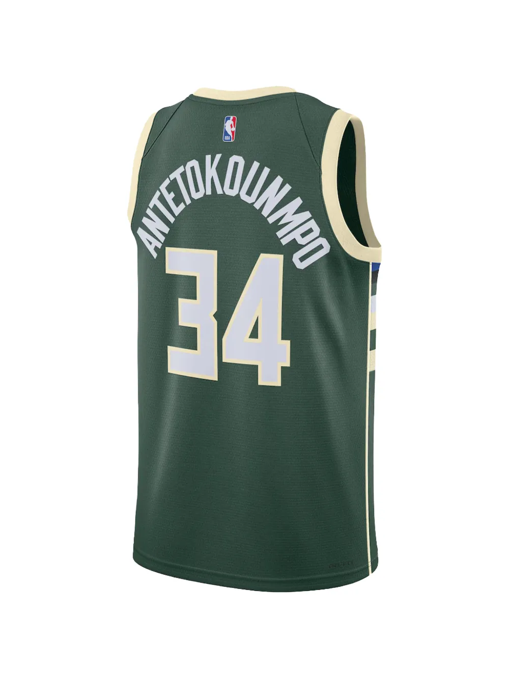 Nike Milwaukee Bucks Icon Edition tanktop Groen