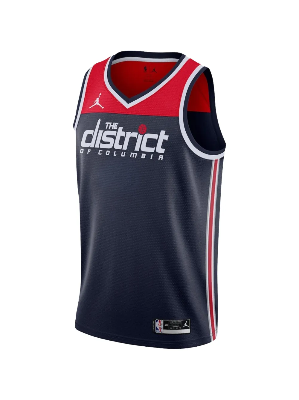 Nike x NBA Washington Wizards 2020 21 Swingman Player jersey Statement Edition jersey Blauw