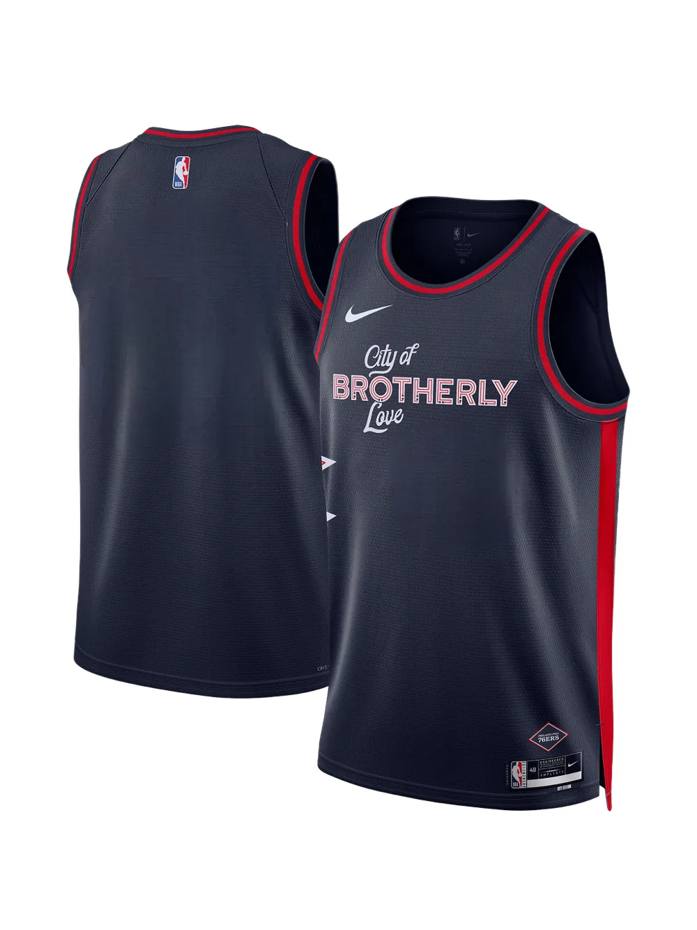 Nike Philadelphia 76ers vest - Blau