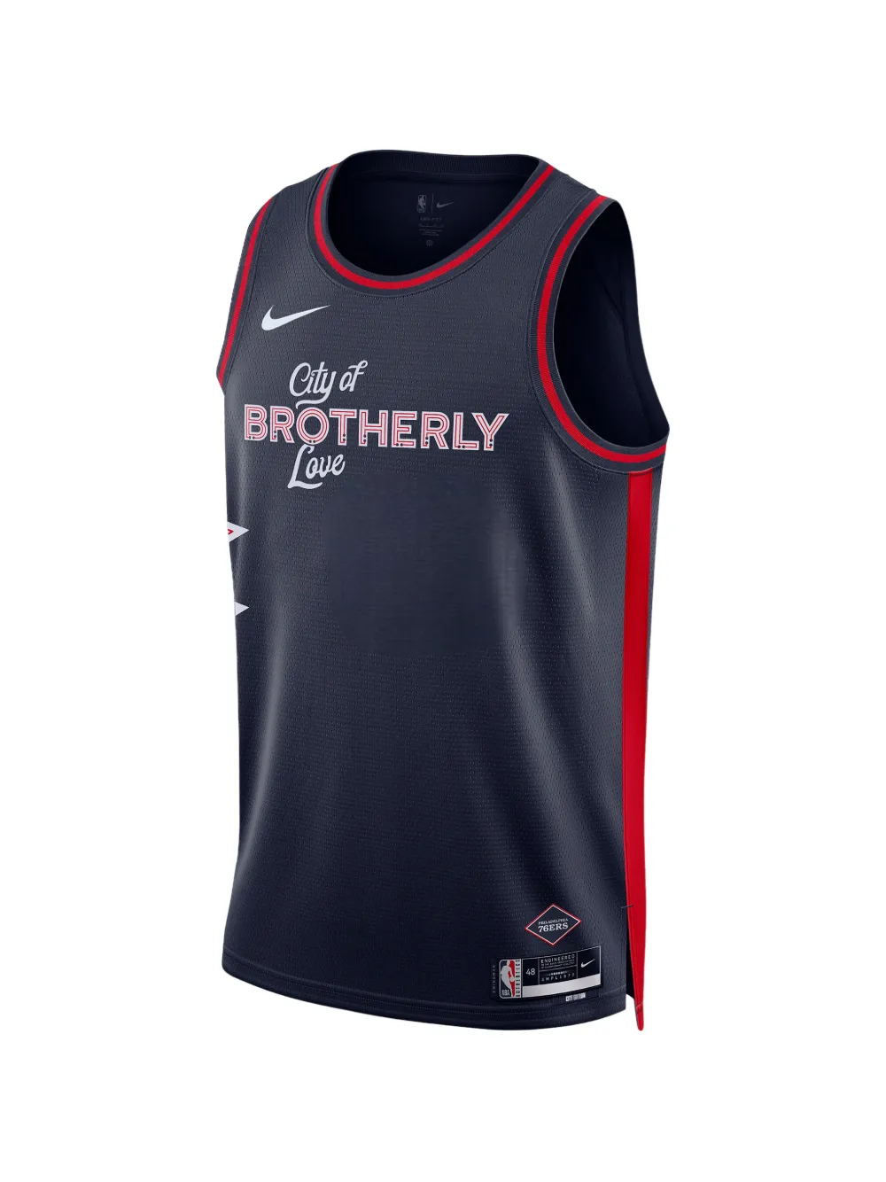 Nike Philadelphia 76ers gilet Blauw