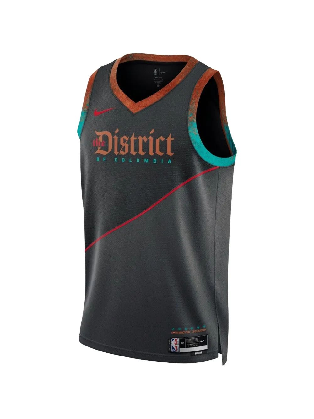 Nike City Edition Swingman jersey Grijs