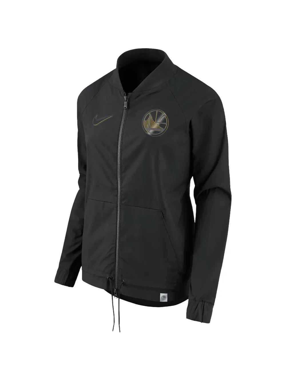 Nike NBA Golden State Warriors bomber jacket - Schwarz
