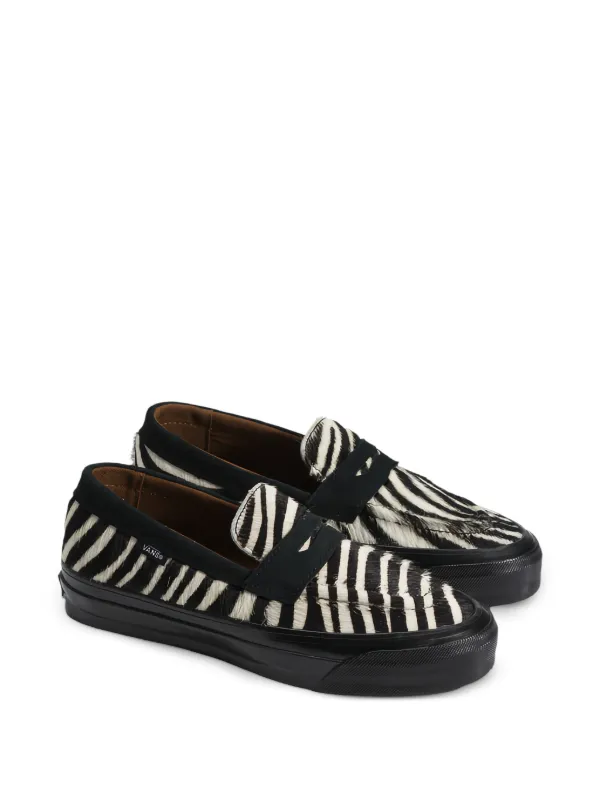Vans LX Loafer 53 zebra-print Sneakers | White | FARFETCH