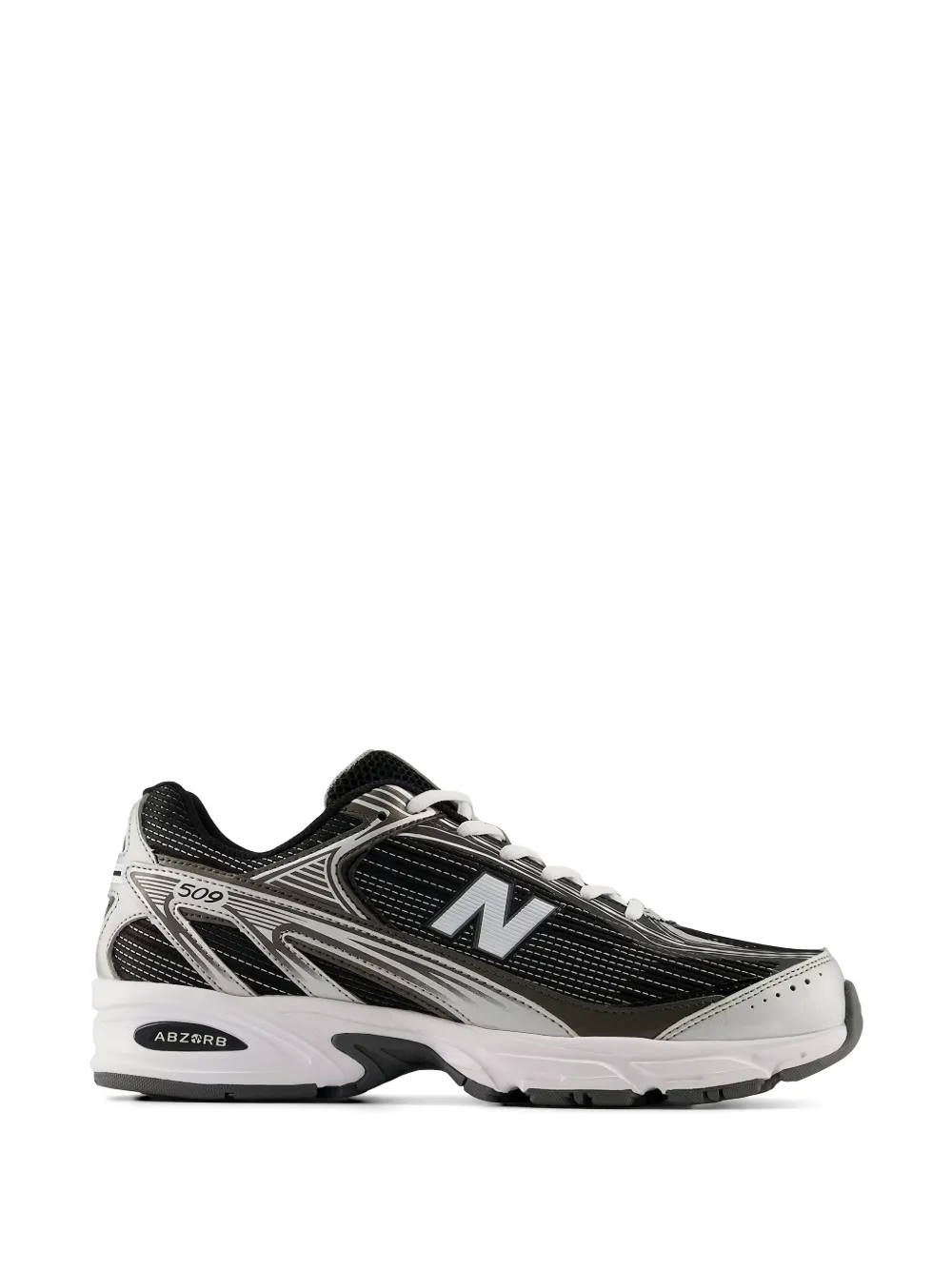 New Balance 509 mesh-panel sneakers - Schwarz