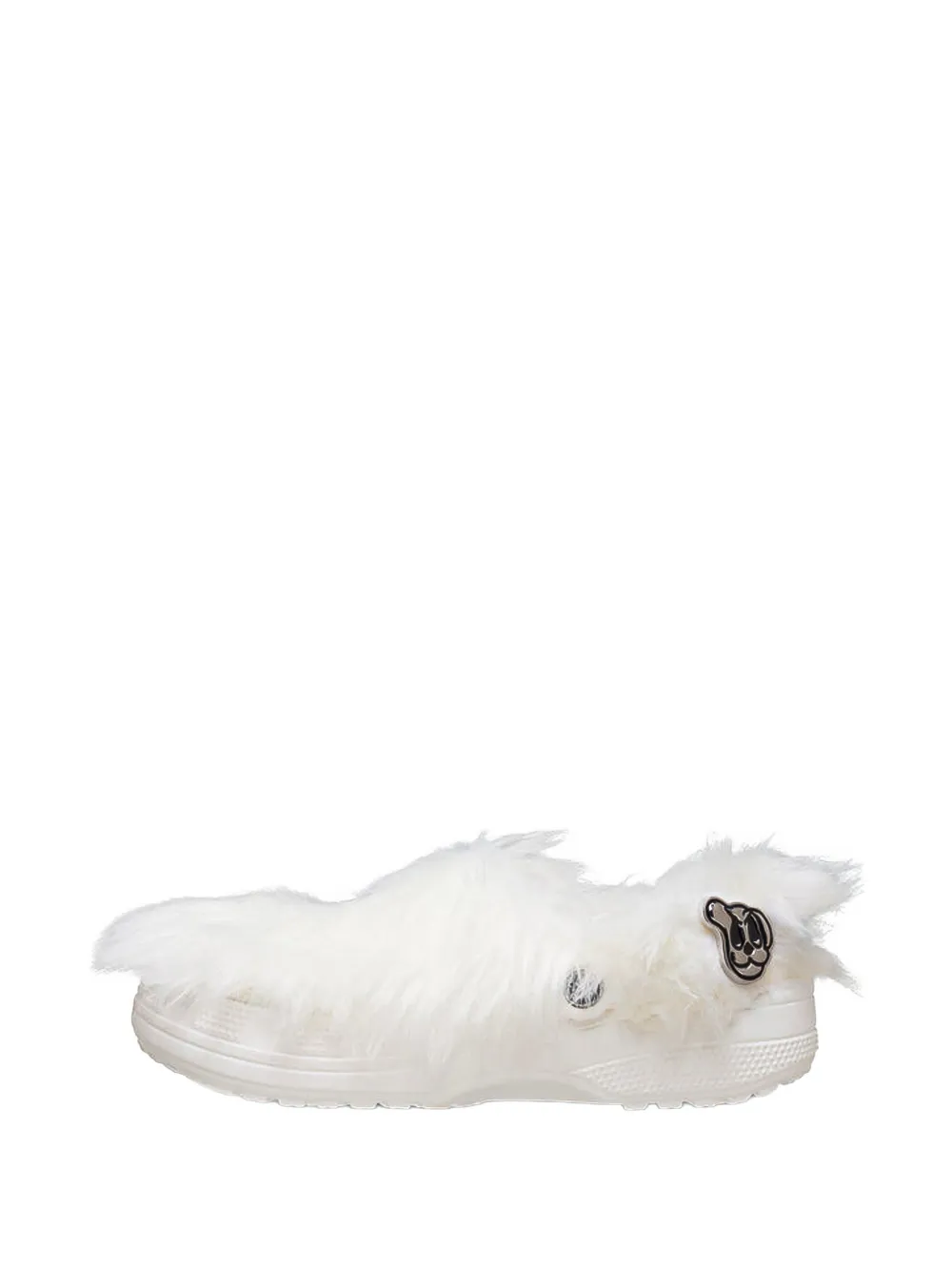 Crocs x Chito faux-fur clogs Wit