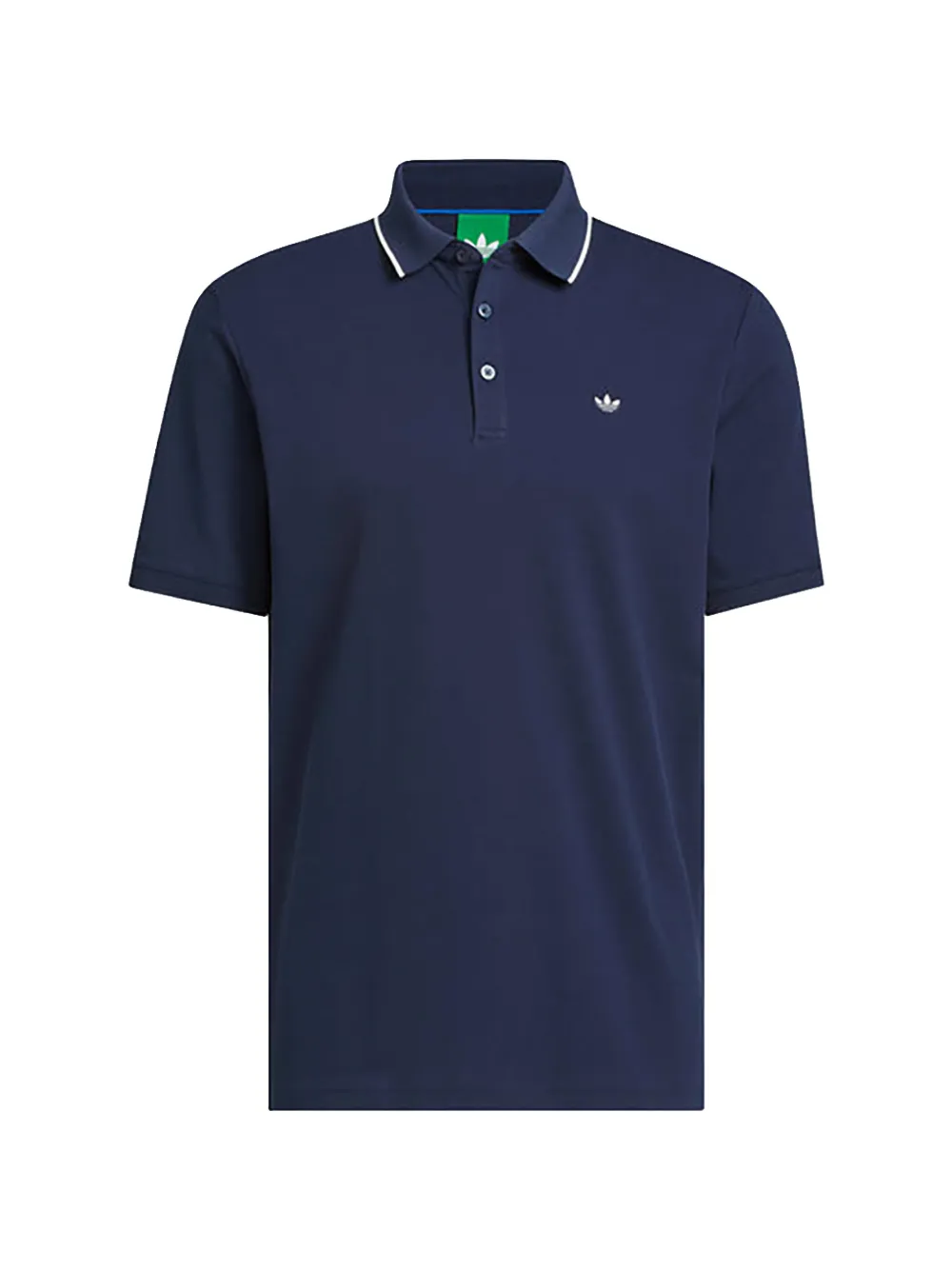 adidas Twistknit Trefoil polo shirt - Blau