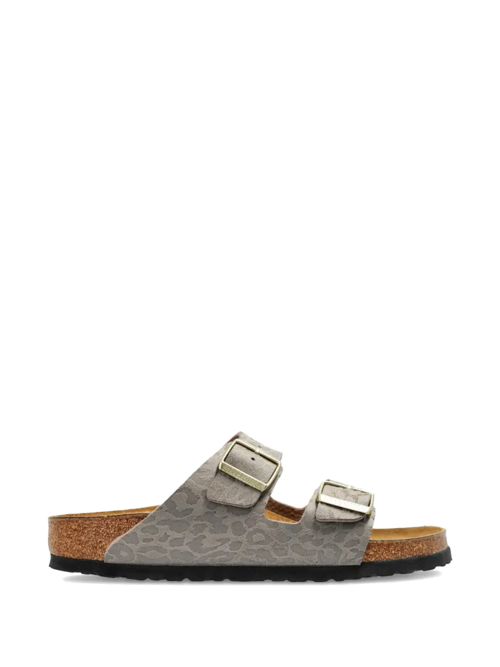 Birkenstock Arizona leopard-print sandals - Grigio