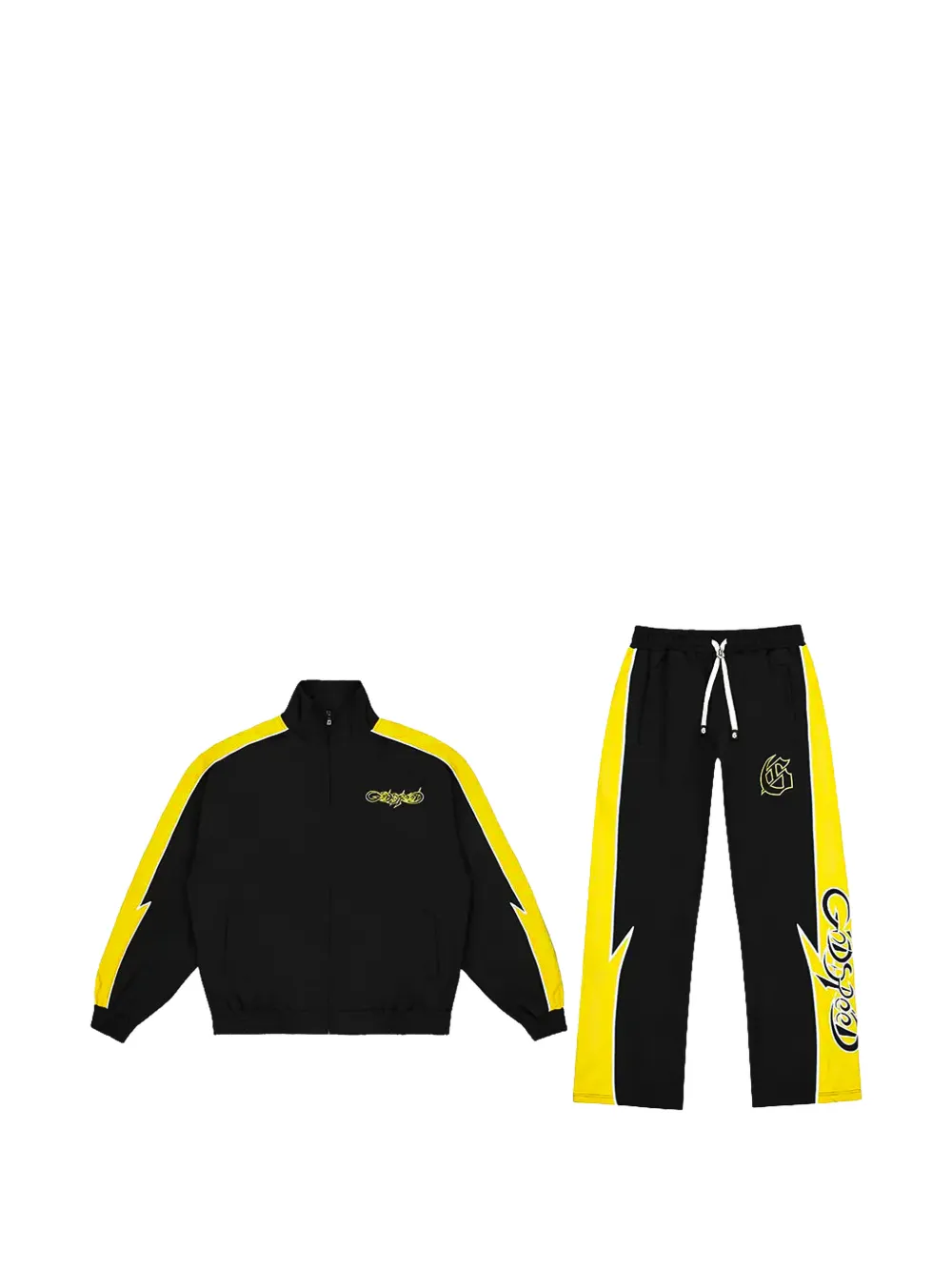 GODSPEED GT logo-print tracksuit - Schwarz
