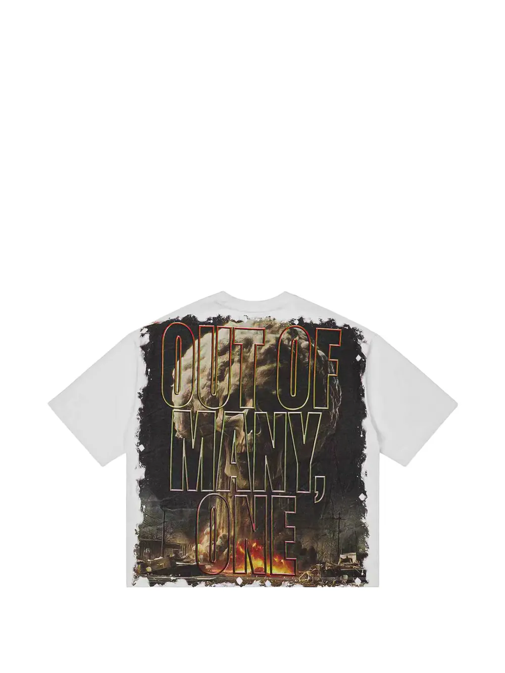 Godspeed Code Red Graphic-print T-shirt In White