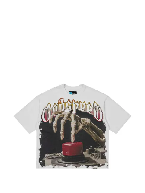 GODSPEED Code Red graphic-print T-shirt