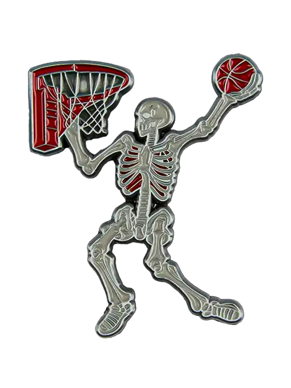 Godspeed Graphic-print Pins (set Of Three) In Silver