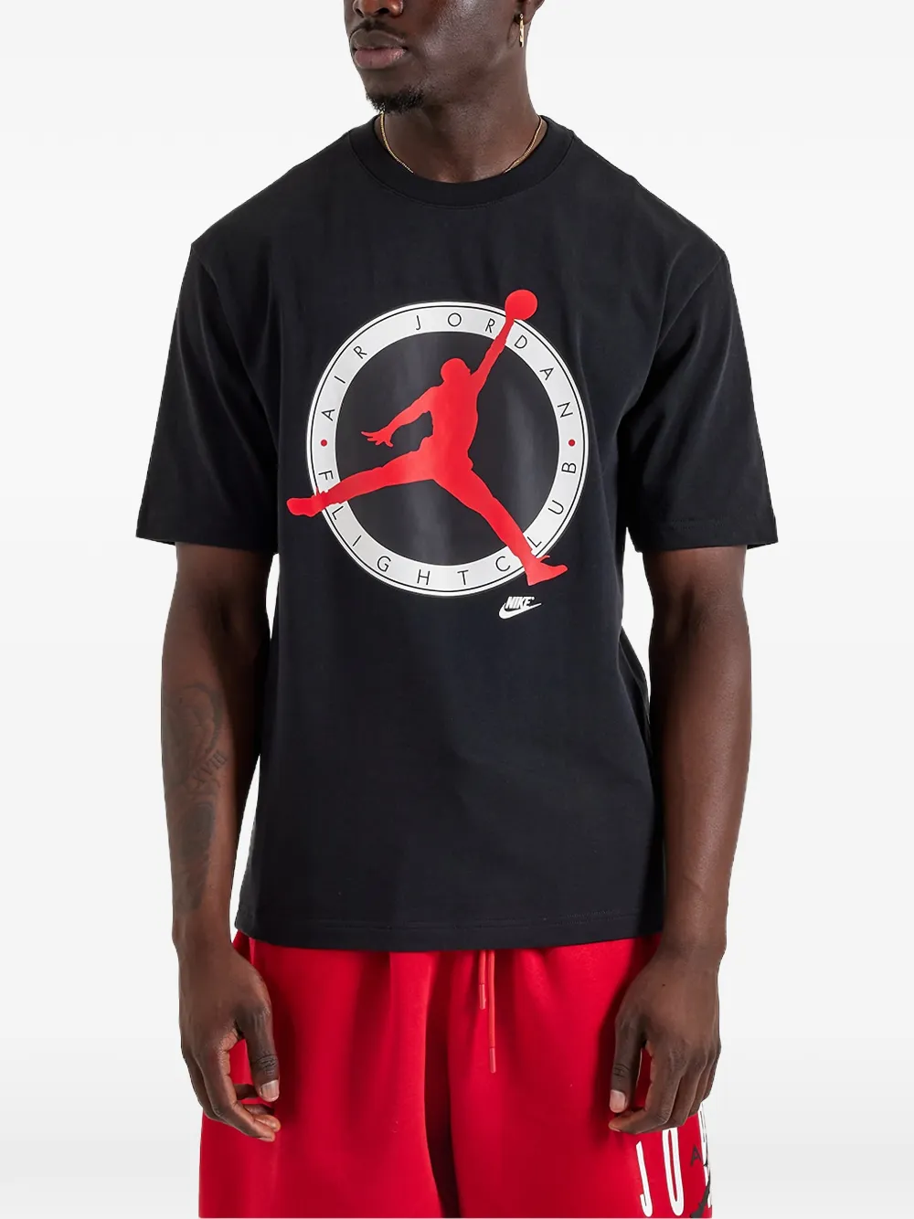 Jordan Flight Club T-shirt Zwart