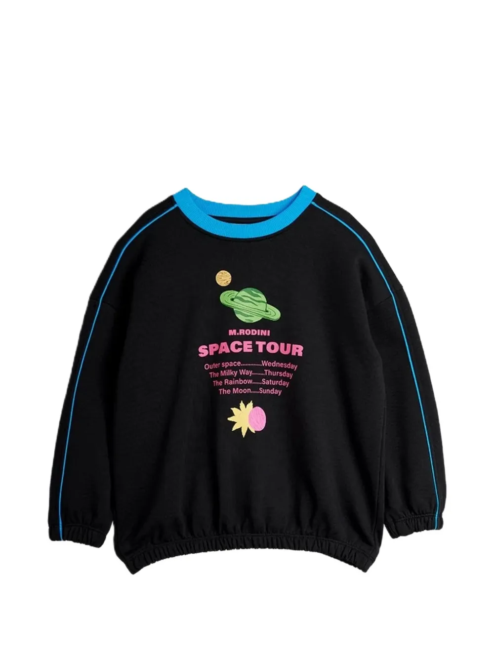 Mini Rodini Space Tour sweatshirt - Nero
