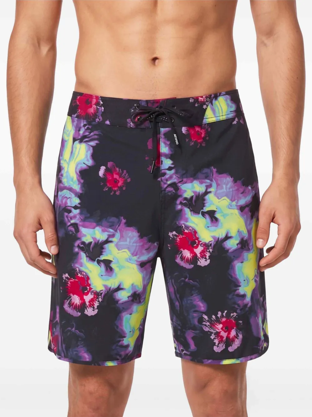 Oakley 19-inch Floral Splash zwembroek Zwart
