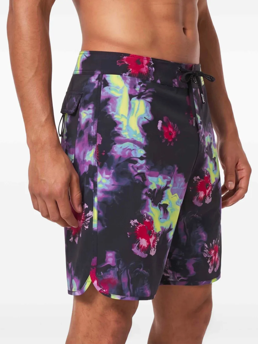 Oakley 19-inch Floral Splash zwembroek Zwart