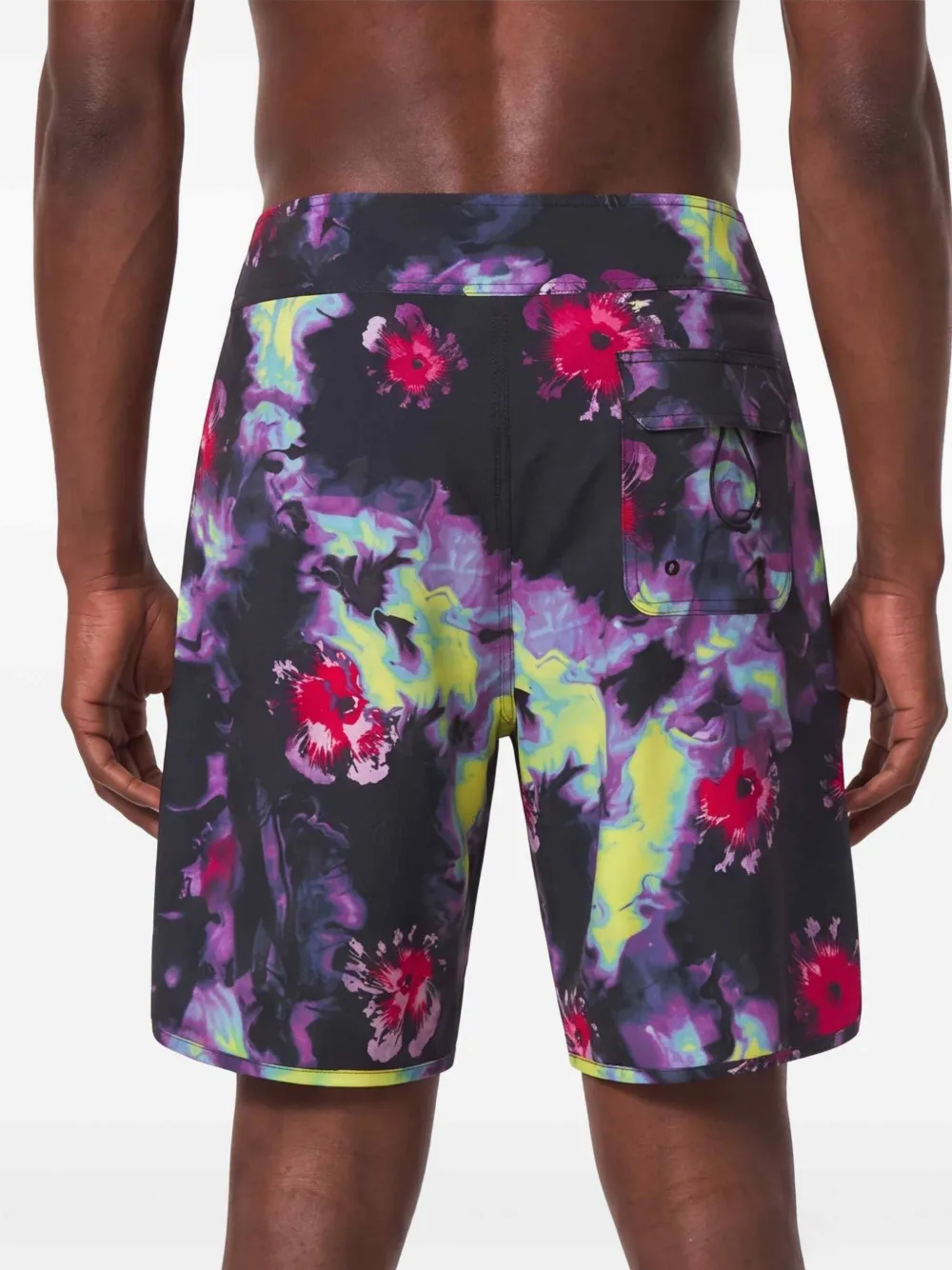 Oakley 19-inch Floral Splash zwembroek Zwart