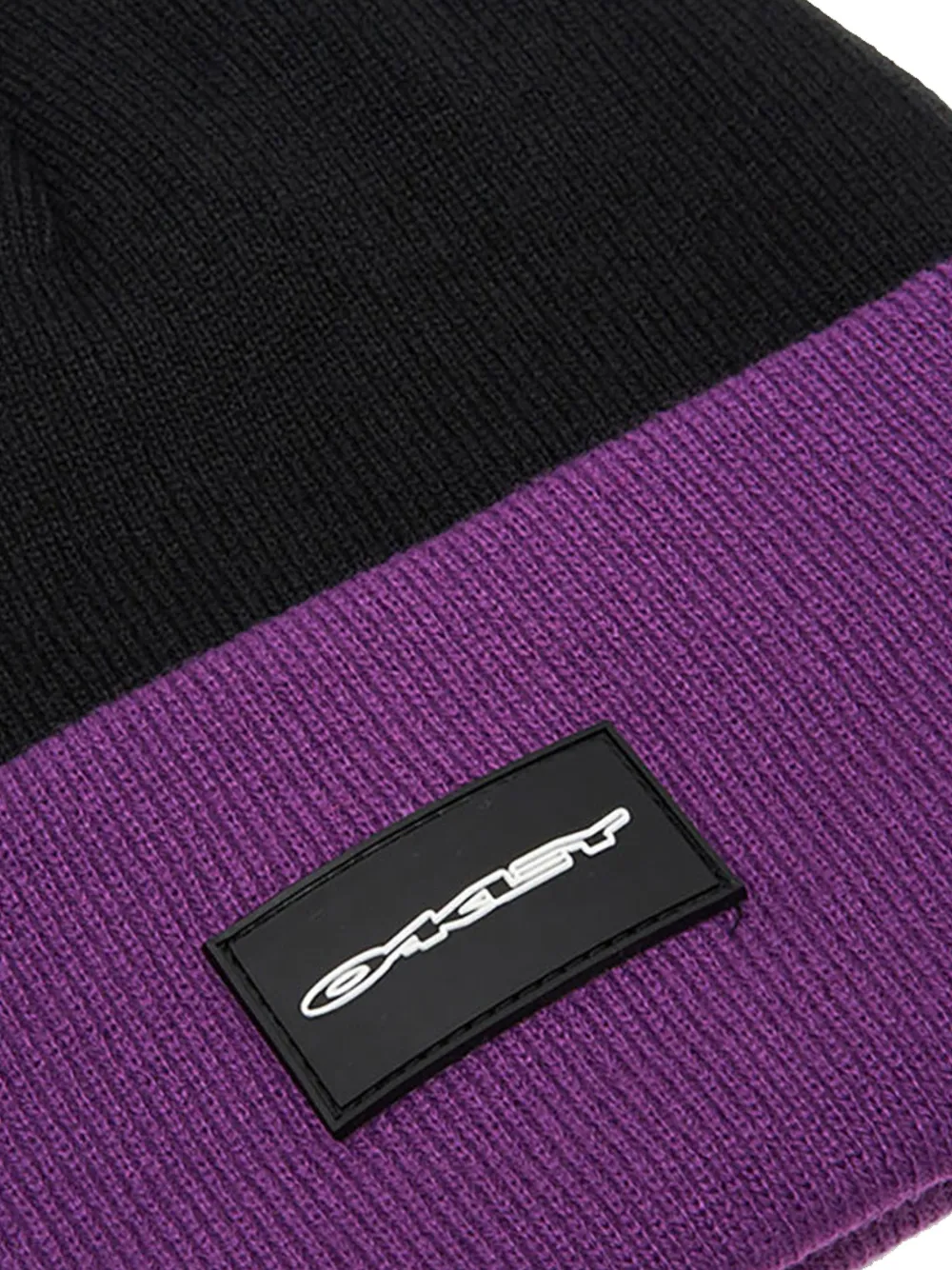 Oakley Ribgebreide muts Zwart