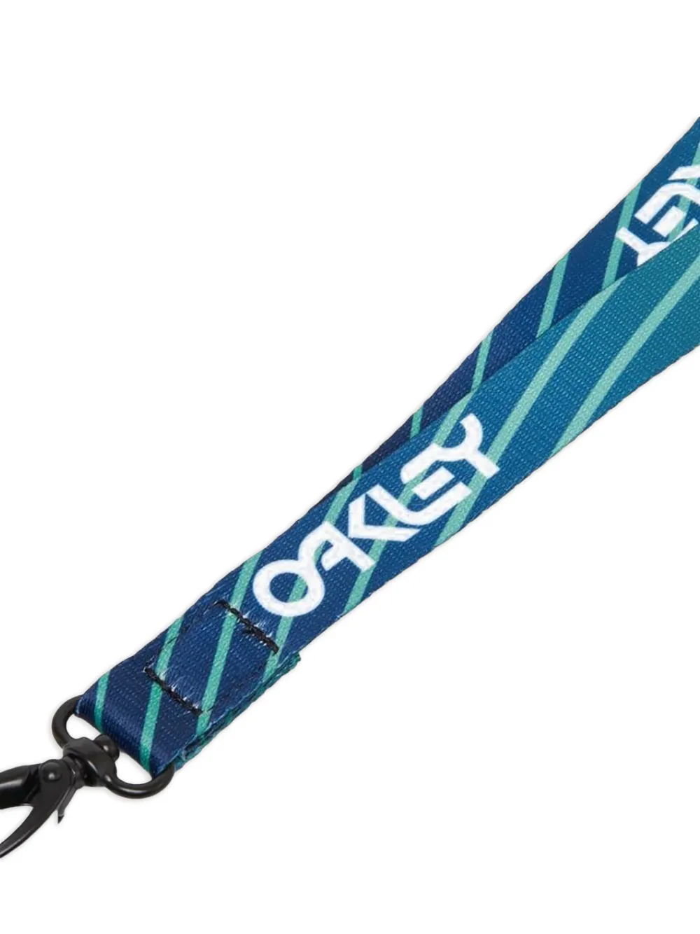 Oakley Sleutelkoord met logoprint Blauw