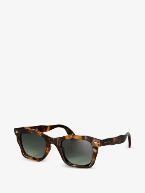 Seletti x Okkia Dakota sköldpaddsfärgade solglasögon