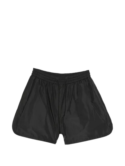 Juun.J drawstring-waist curved-hem shorts