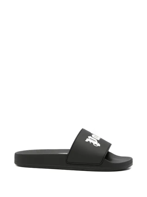 Palm Angels logo-print slides