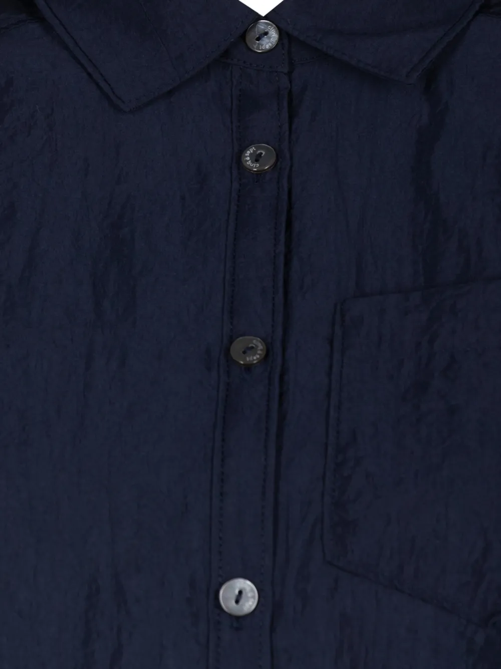 Cinq A Sept Allinae button-down overhemd met pofmouwen Blauw