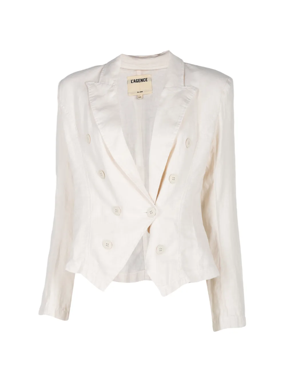 L'Agence Emerson structured blazer - White