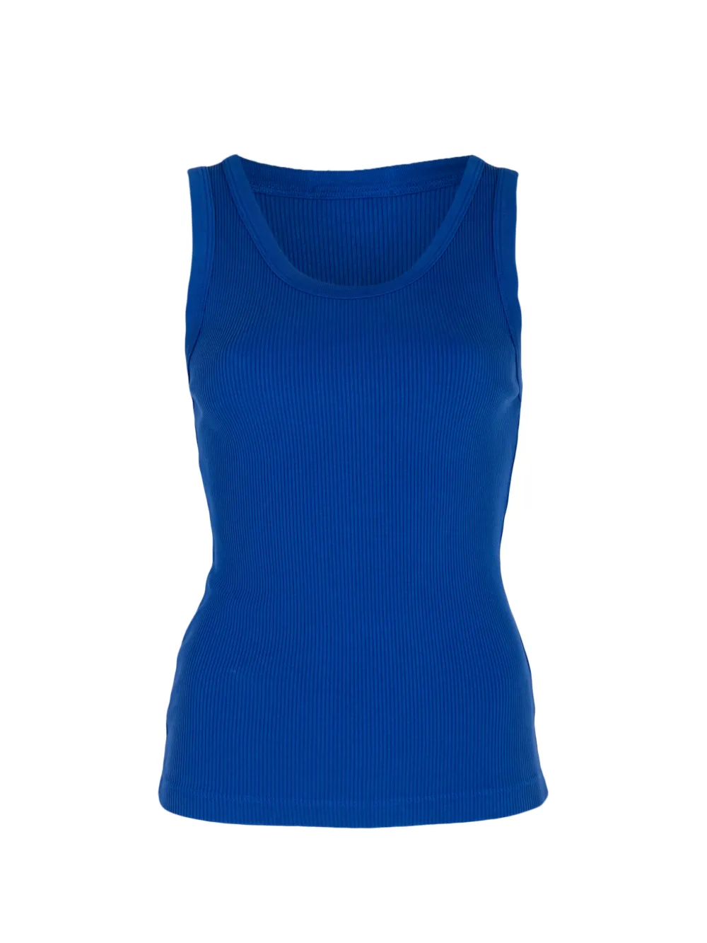 AGOLDE Poppy ribbed tank top - Blu