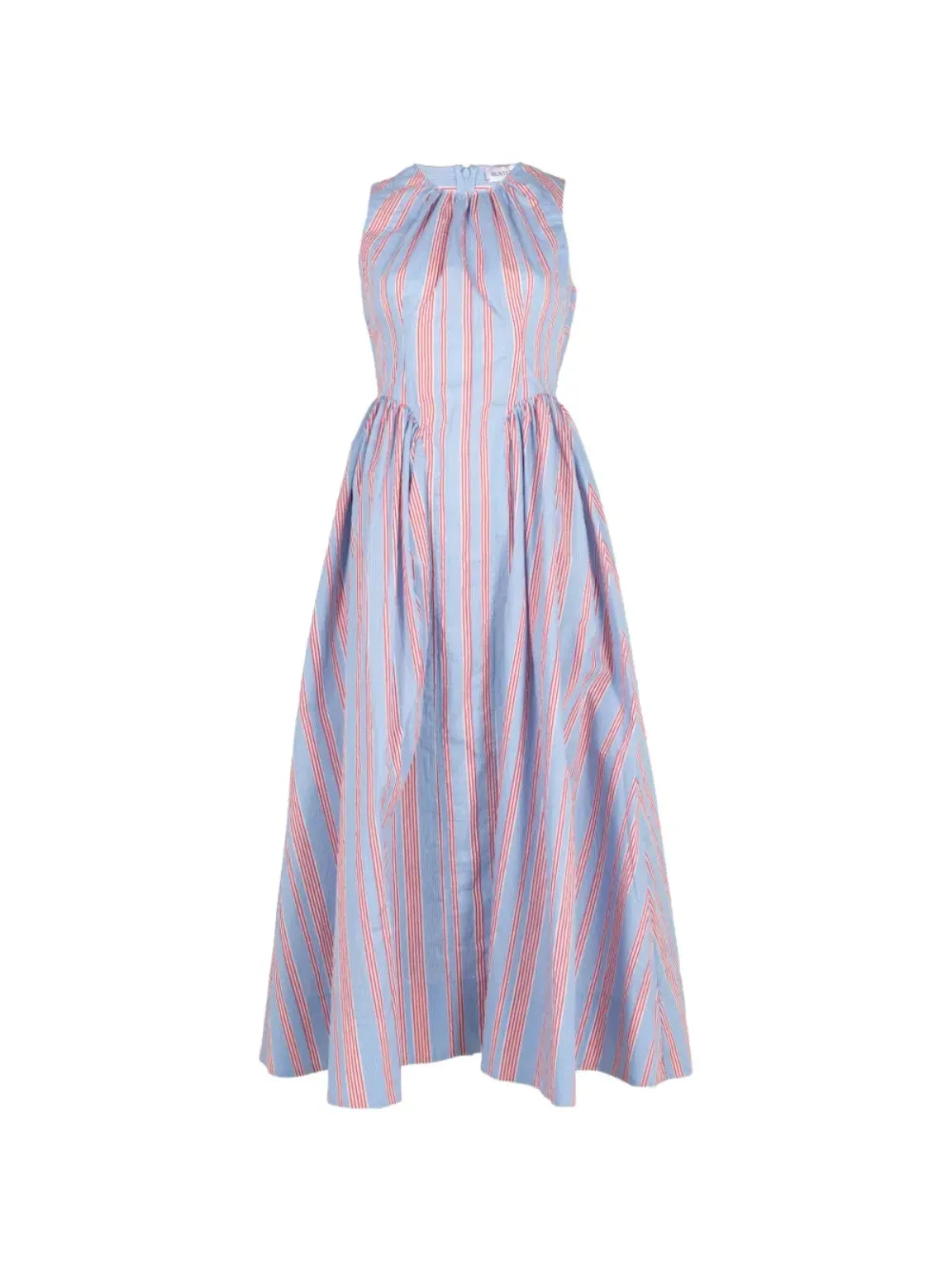 Hunter Bell Nantucket striped peplum top - Blu