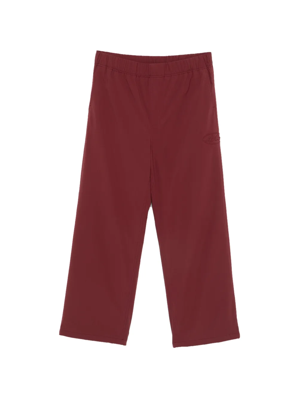 Arte Antwerp logo-detail elasticated-waistband track pants - Rosso