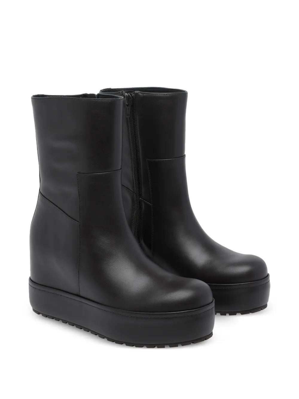 Paloma Barceló Disa wedge ankle boots Zwart