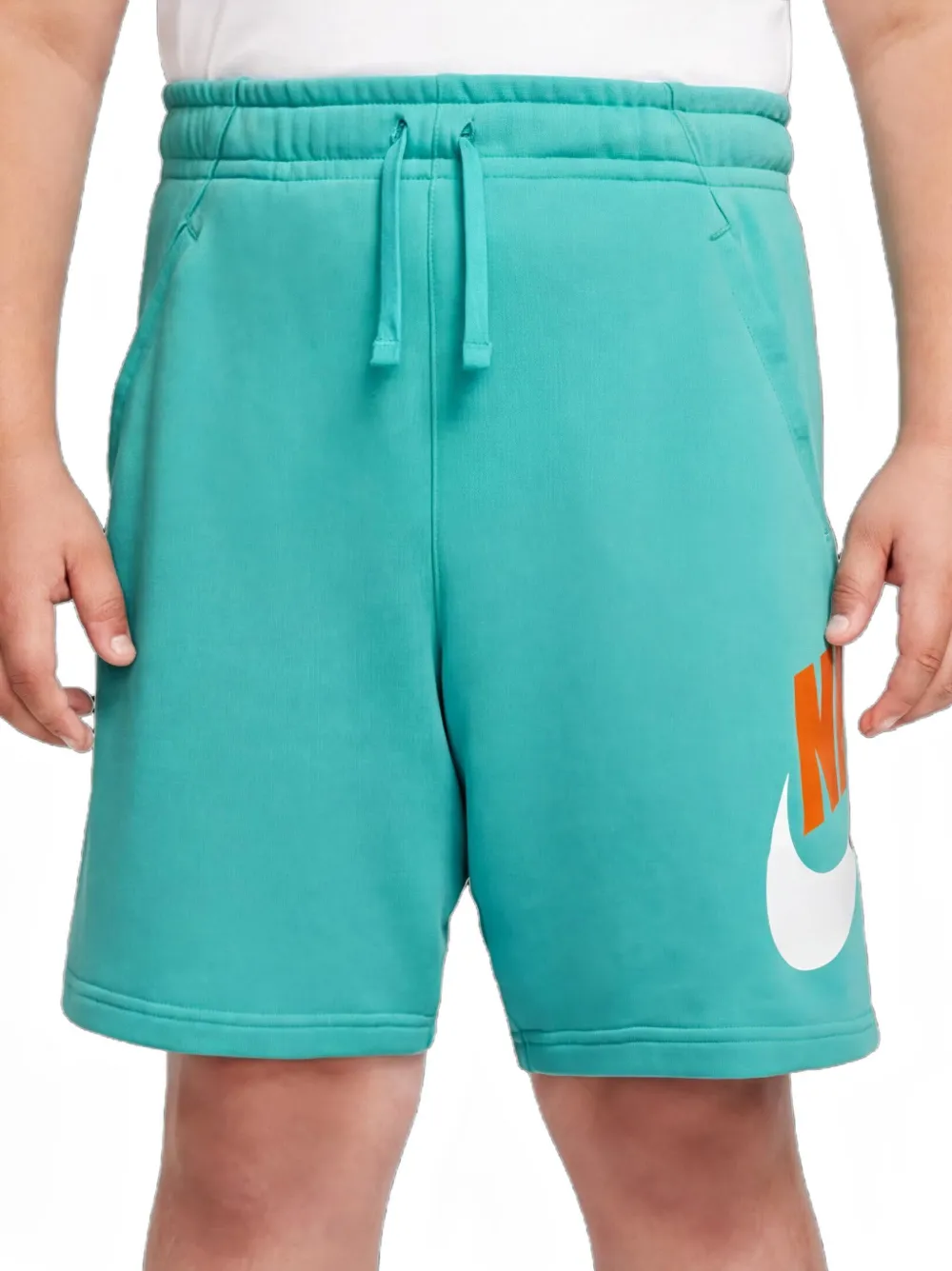 Nike Kids Sportswear HBR Club Fleece shorts met trekkoord Blauw