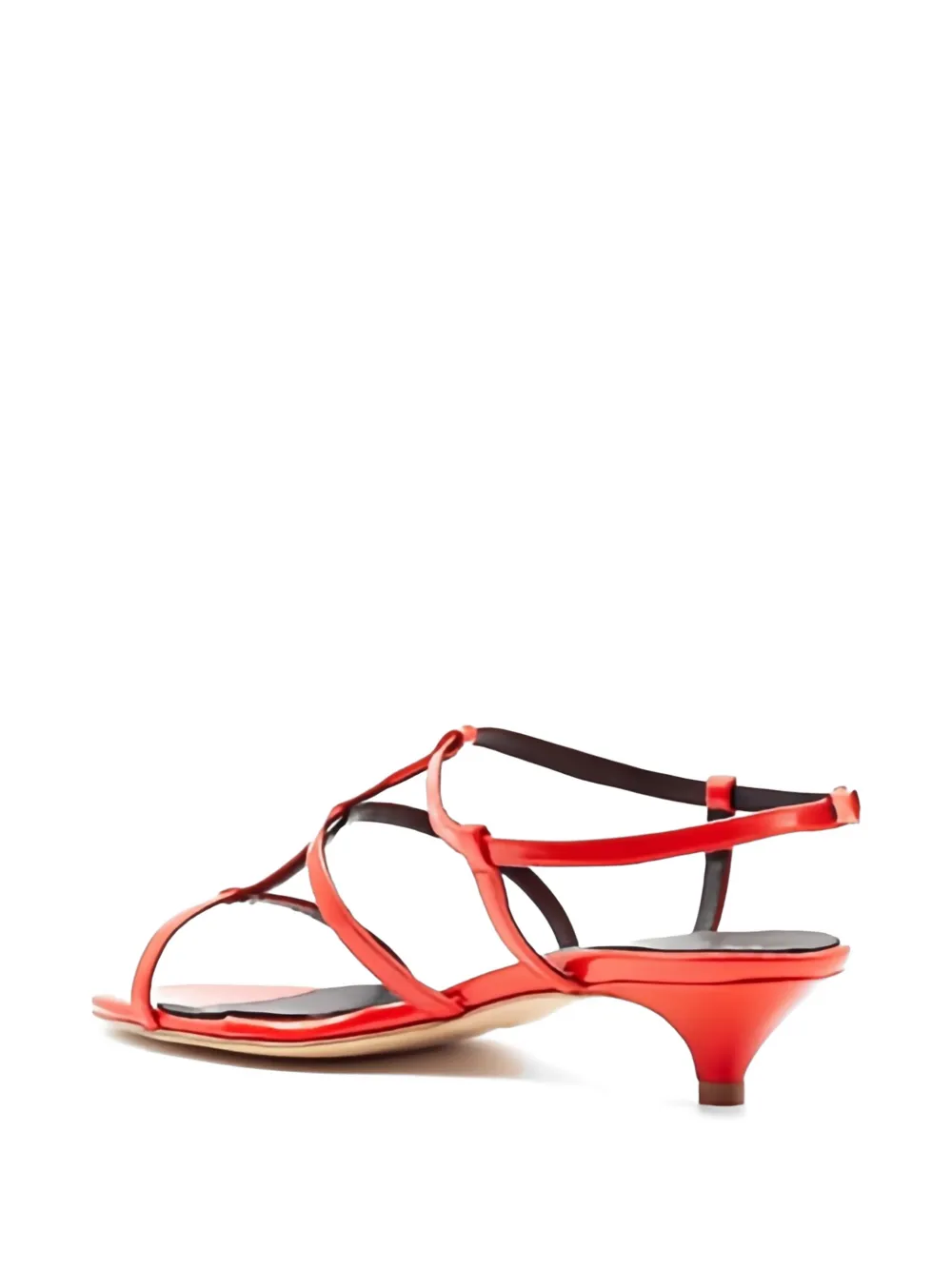 Julie Dee strappy kitten-heel sandals Rood