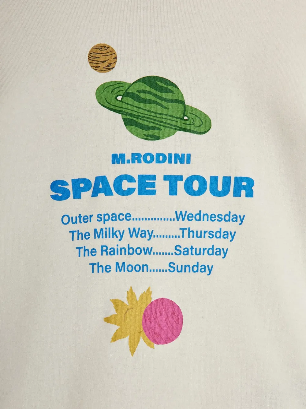 Mini Rodini T-shirt met print Beige