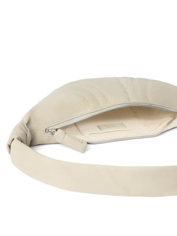 LEMAIRE Small Croissant Bag In Alpaca Nubuck | Neutrals | FARFETCH SG
