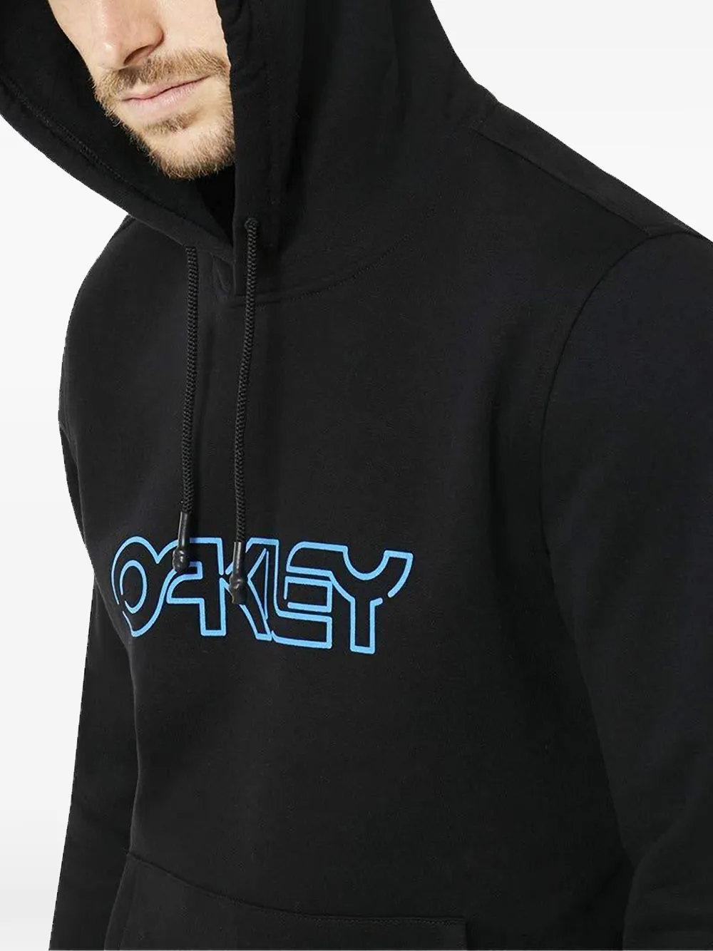 Oakley Hoodie met trekkoord Zwart