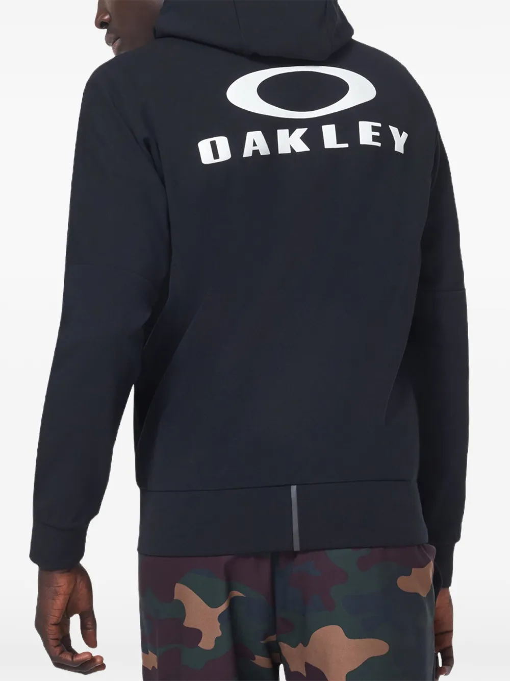 Oakley Enhance Mobility hoodie met rits Zwart