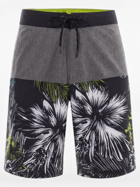 Oakley floral-print swim shorts