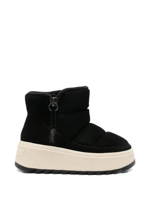Ash quilted platform boots